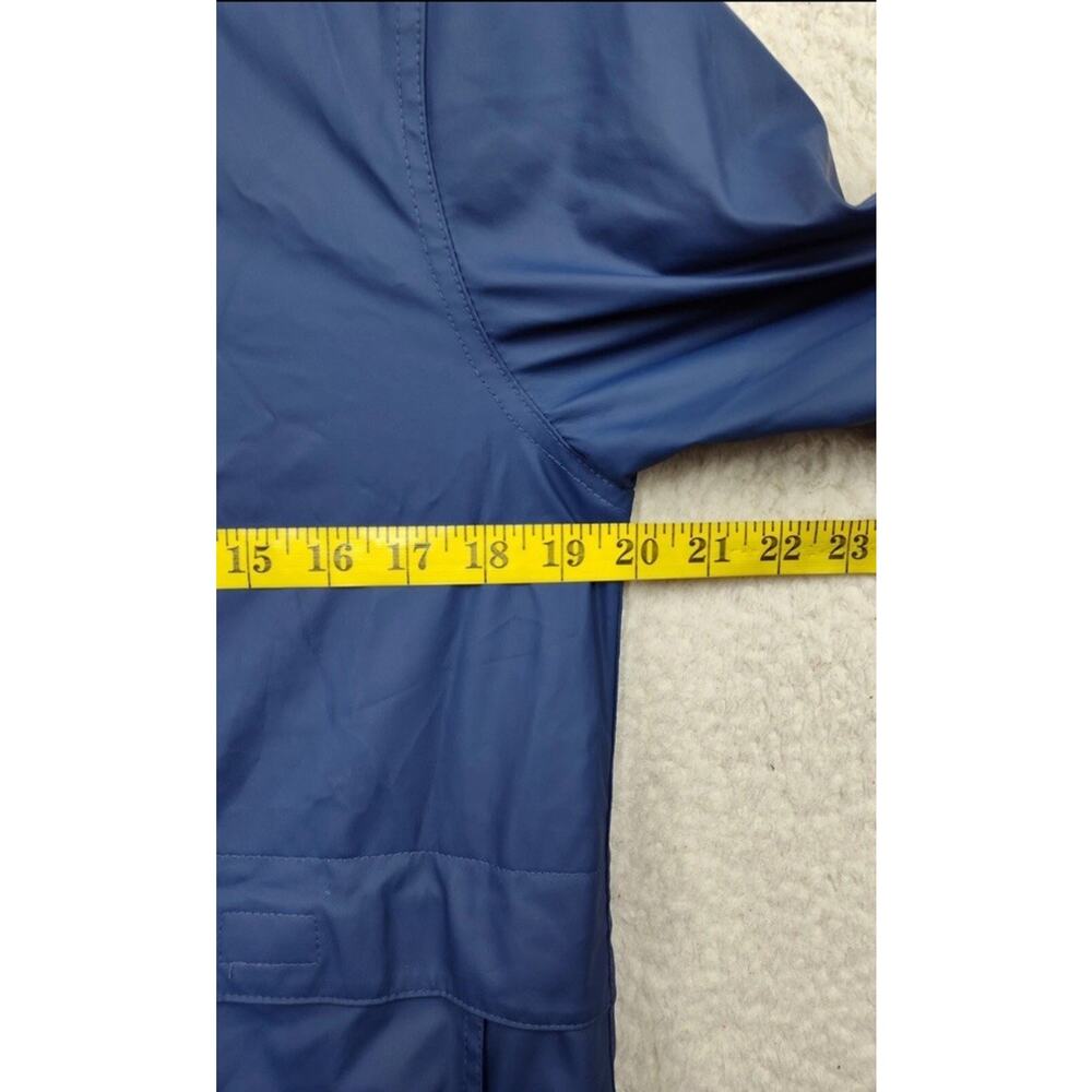 WeatherProof Women’s Blue Softshell Long Sleeve Hooded Waterproof Jacket Size Sm - Picture 11 of 11